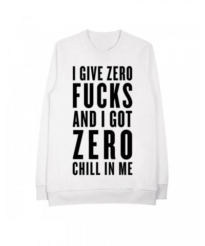 Ariana Grande Zero Effs Crew Neck Sweatshirt $7.55 Sweatshirts