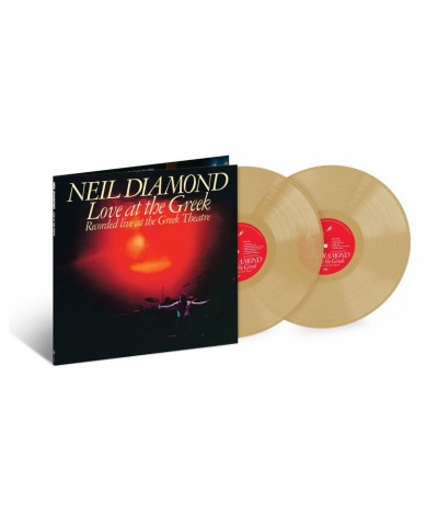 Neil Diamond Love At The Greek 2LP Translucent Tan Vinyl $8.22 Vinyl