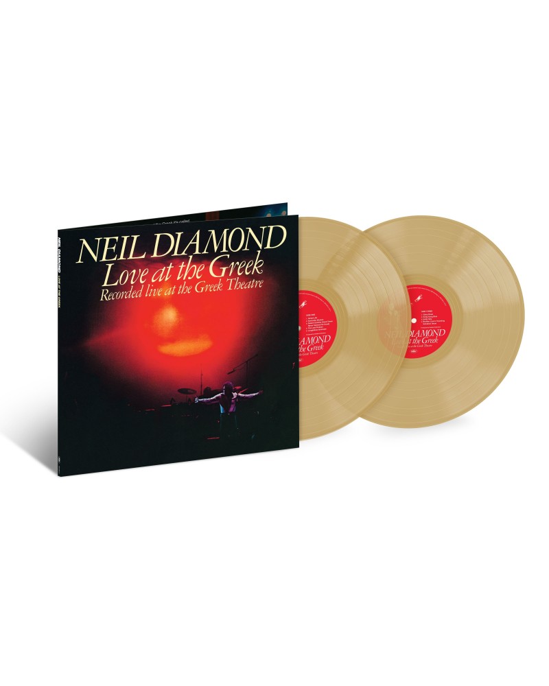 Neil Diamond Love At The Greek 2LP Translucent Tan Vinyl $8.22 Vinyl