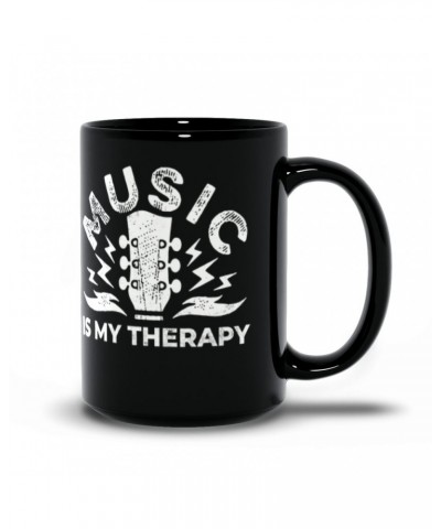 Music Life Mug | Music Is My Therapy Mug $6.89 Drinkware