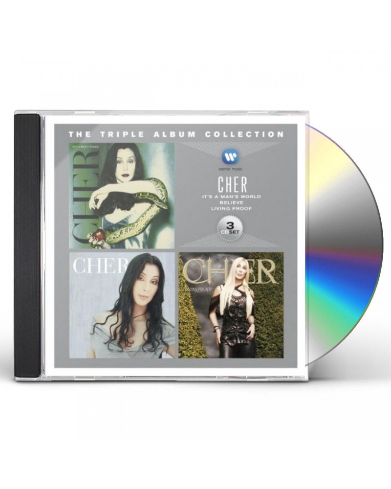 Cher TRIPLE ALBUM COLLECTION CD $20.15 CD