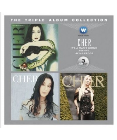 Cher TRIPLE ALBUM COLLECTION CD $20.15 CD