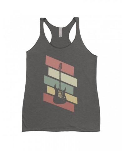 Music Life Ladies' Tank Top | Guitar Geometry Shirt $7.20 Shirts