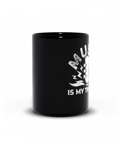 Music Life Mug | Music Is My Therapy Mug $6.89 Drinkware