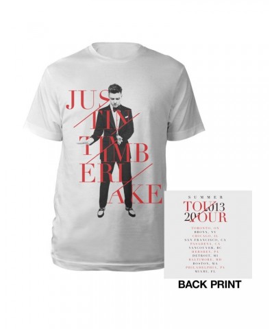 Justin Timberlake Summer White Tour Tee $8.30 Shirts