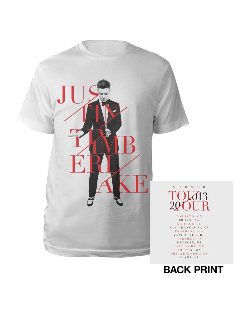 Justin Timberlake Summer White Tour Tee $8.30 Shirts