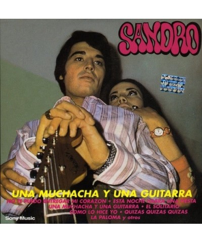 Sandro UNA MUCHACHA Y UNA GUITARRA CD $13.67 CD