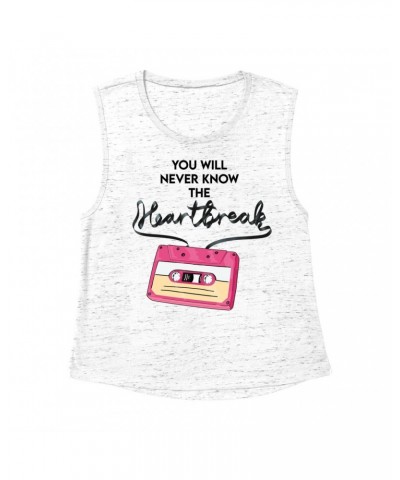 Music Life Muscle Tank Top | Cassette Heartbreak Muscle Tank Top $7.47 Shirts