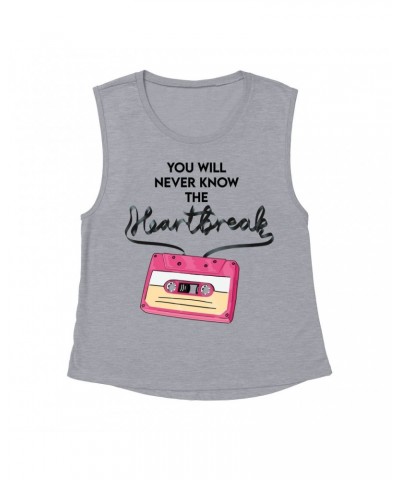 Music Life Muscle Tank Top | Cassette Heartbreak Muscle Tank Top $7.47 Shirts