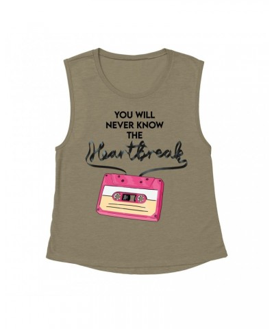 Music Life Muscle Tank Top | Cassette Heartbreak Muscle Tank Top $7.47 Shirts