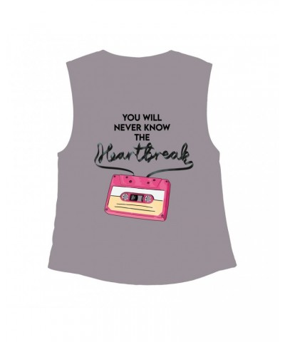 Music Life Muscle Tank Top | Cassette Heartbreak Muscle Tank Top $7.47 Shirts