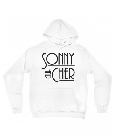 Sonny & Cher Hoodie | Mod TV Show Logo Hoodie $12.41 Sweatshirts