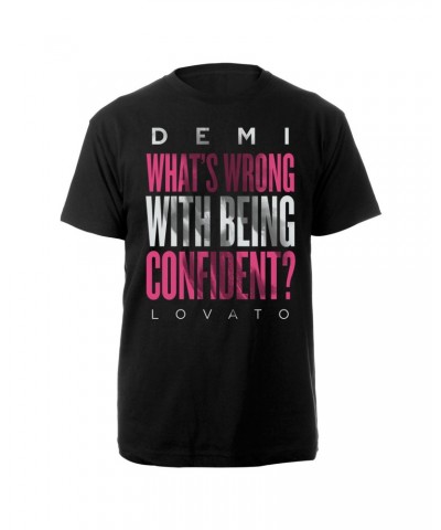 Demi Lovato What's Wrong with being Confident? Tee $14.49 Shirts