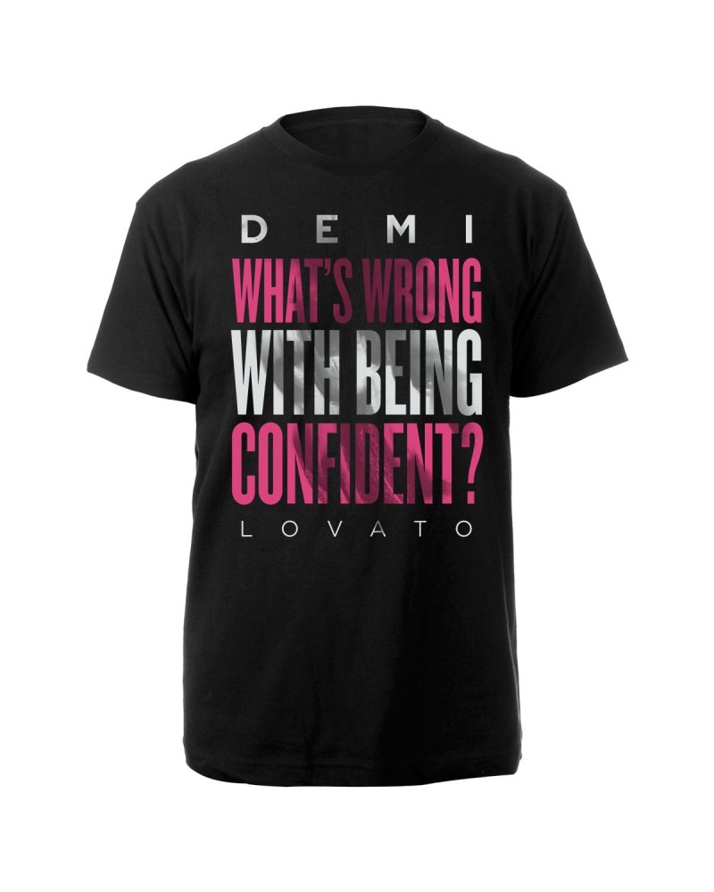 Demi Lovato What's Wrong with being Confident? Tee $14.49 Shirts