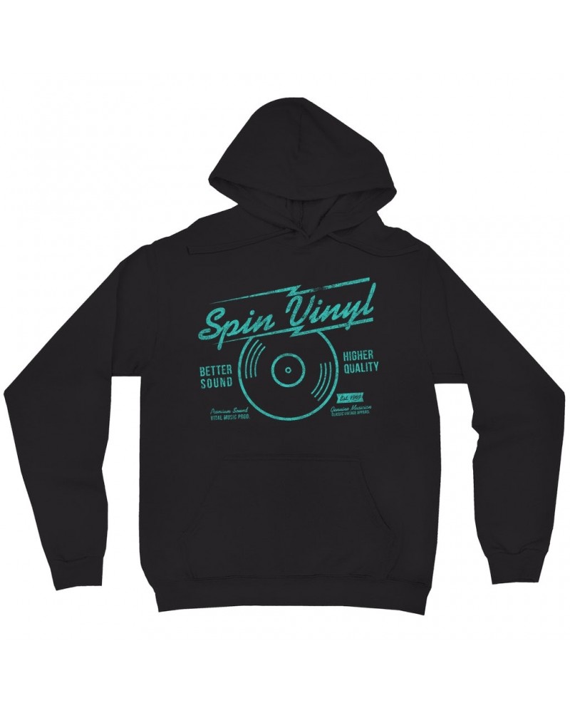 Music Life Hoodie | Spin Vinyl Hoodie $6.67 Sweatshirts