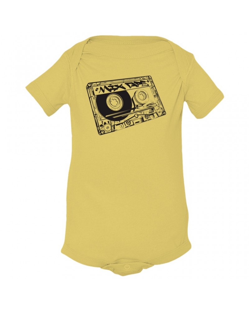 Music Life Baby Onesie | Mix Tape Onesie $10.23 Kids