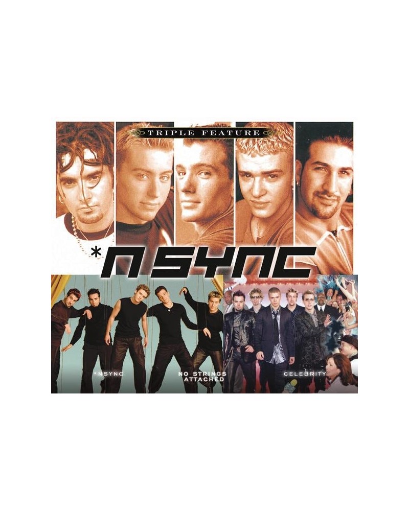 *NSYNC TRIPLE FEATURE CD $9.68 CD