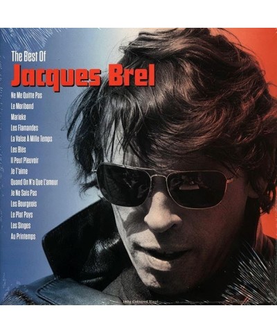 Jacques Brel LP - The Best Of Jacques Brel (180g) (colored vinyl) $14.09 Vinyl