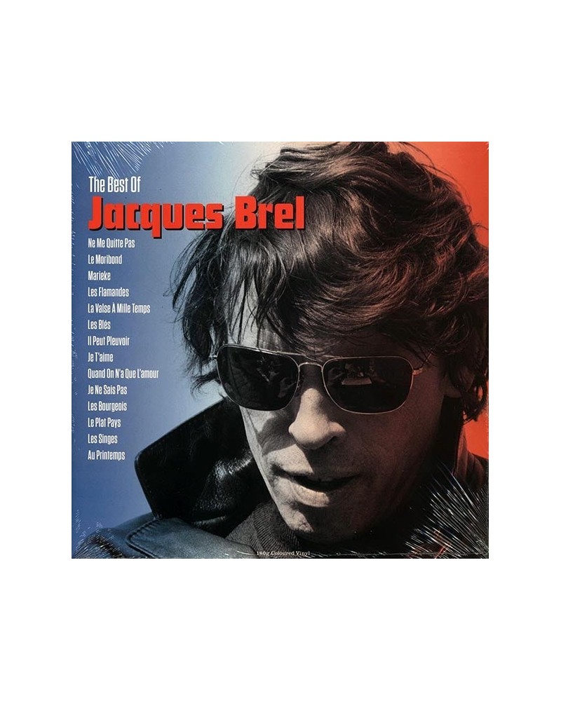 Jacques Brel LP - The Best Of Jacques Brel (180g) (colored vinyl) $14.09 Vinyl