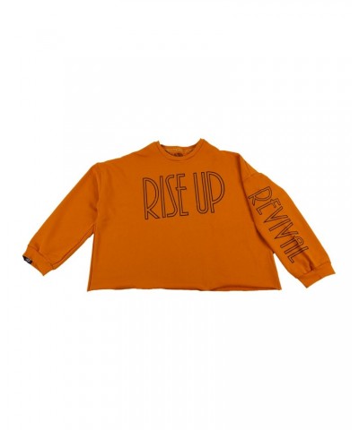 Lauren Daigle Rise up Crop Sweatshirt $9.88 Sweatshirts