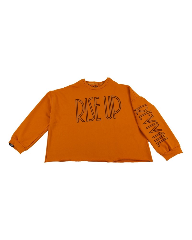 Lauren Daigle Rise up Crop Sweatshirt $9.88 Sweatshirts