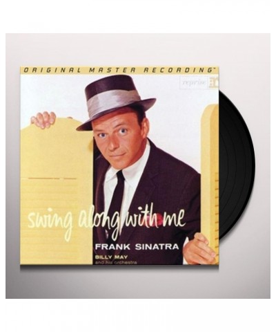 Frank Sinatra SWING ALONG WITH ME Vinyl Record - Limited Edition 180 Gram Pressing $14.80 Vinyl