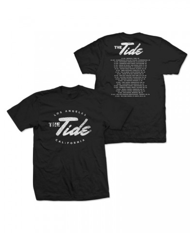 The Tide Logo Tour T-Shirt - Black $5.52 Shirts