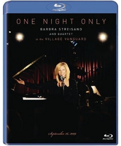 Barbra Streisand ONE NIGHT ONLY: BARBRA STREISAND & QUARTET AT Blu-ray $19.57 Videos