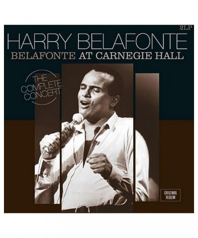 Harry Belafonte Belafonte At Carnegie Hall (2LP/180g/Goldy Locks) Vinyl Record $11.68 Vinyl