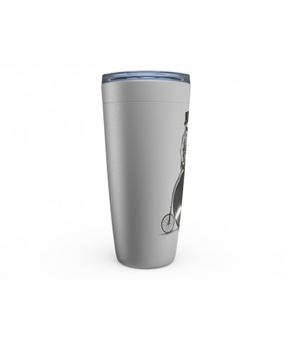 Music Life Viking Tumbler | Riding The Gramophone Tumbler $17.21 Drinkware