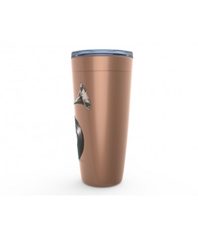 Music Life Viking Tumbler | Riding The Gramophone Tumbler $17.21 Drinkware