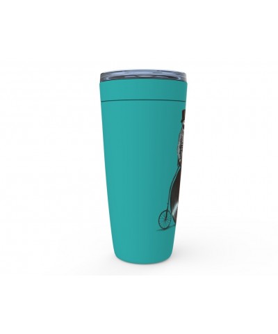 Music Life Viking Tumbler | Riding The Gramophone Tumbler $17.21 Drinkware