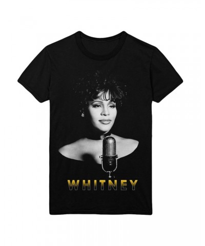 Whitney Houston Microphone T-Shirt $10.80 Shirts