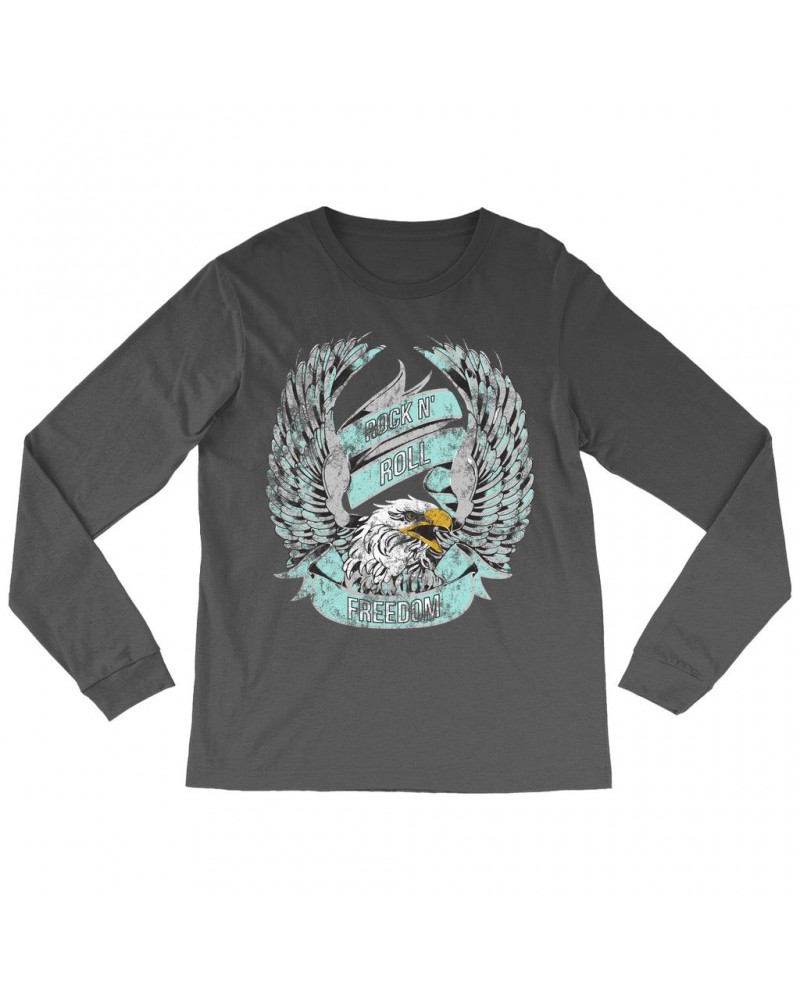 Music Life Long Sleeve Shirt | Rock n' Roll Freedom Shirt $7.93 Shirts