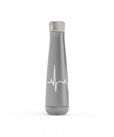 Music Life Water Bottle | Acoustic Guitar Heartbeat Water Bottle $2.70 Drinkware