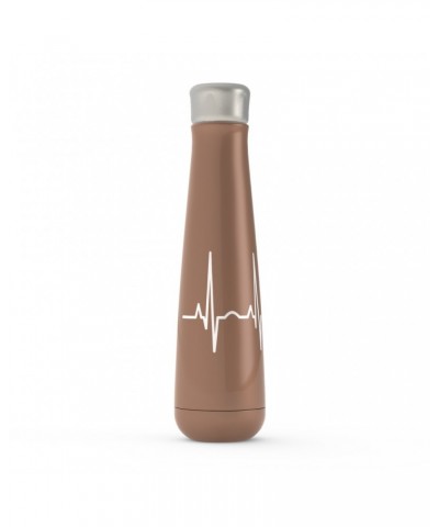 Music Life Water Bottle | Acoustic Guitar Heartbeat Water Bottle $2.70 Drinkware