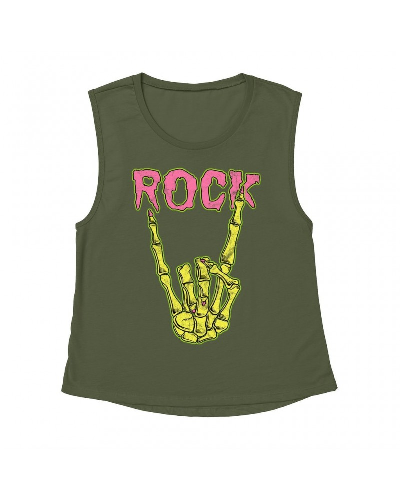 Music Life Muscle Tank Top | Rock Chick Muscle Tank Top $5.84 Shirts