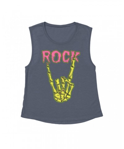 Music Life Muscle Tank Top | Rock Chick Muscle Tank Top $5.84 Shirts